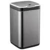 Сенсорне відро для сміття JAH 7 л квадратне темно-срібний металік з внутрішнім відром
