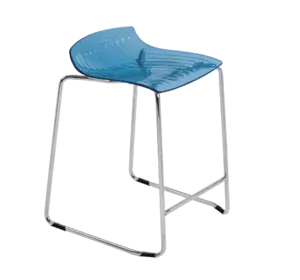 Барне крісло Papatya X-Treme Sled прозоро-синій