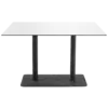 База стола Lotus Square 40x75x73 см чорна Papatya