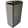 Сенсорне відро для сміття JAH 30 л прямокутне з внутрішнім відром темно-срібний металік