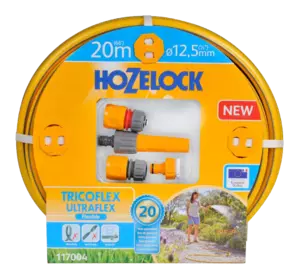 Набір для поливу HoZelock 117004 шланг Ultraflex 12,5 мм 20 м + коннектори